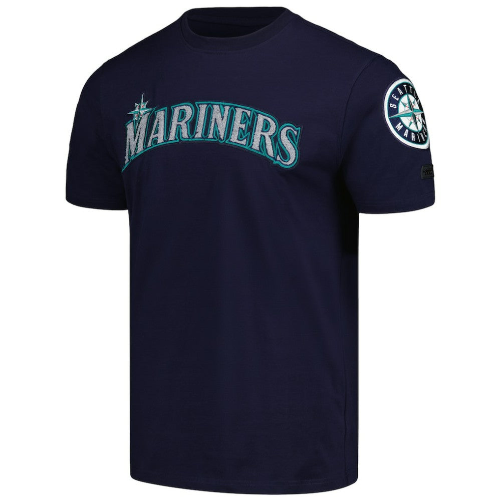 Seattle Mariners Pro Standard Team Logo T-Shirt - Navy