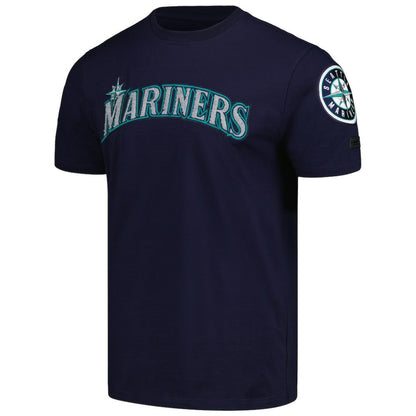 Seattle Mariners Pro Standard Team Logo T-Shirt - Navy