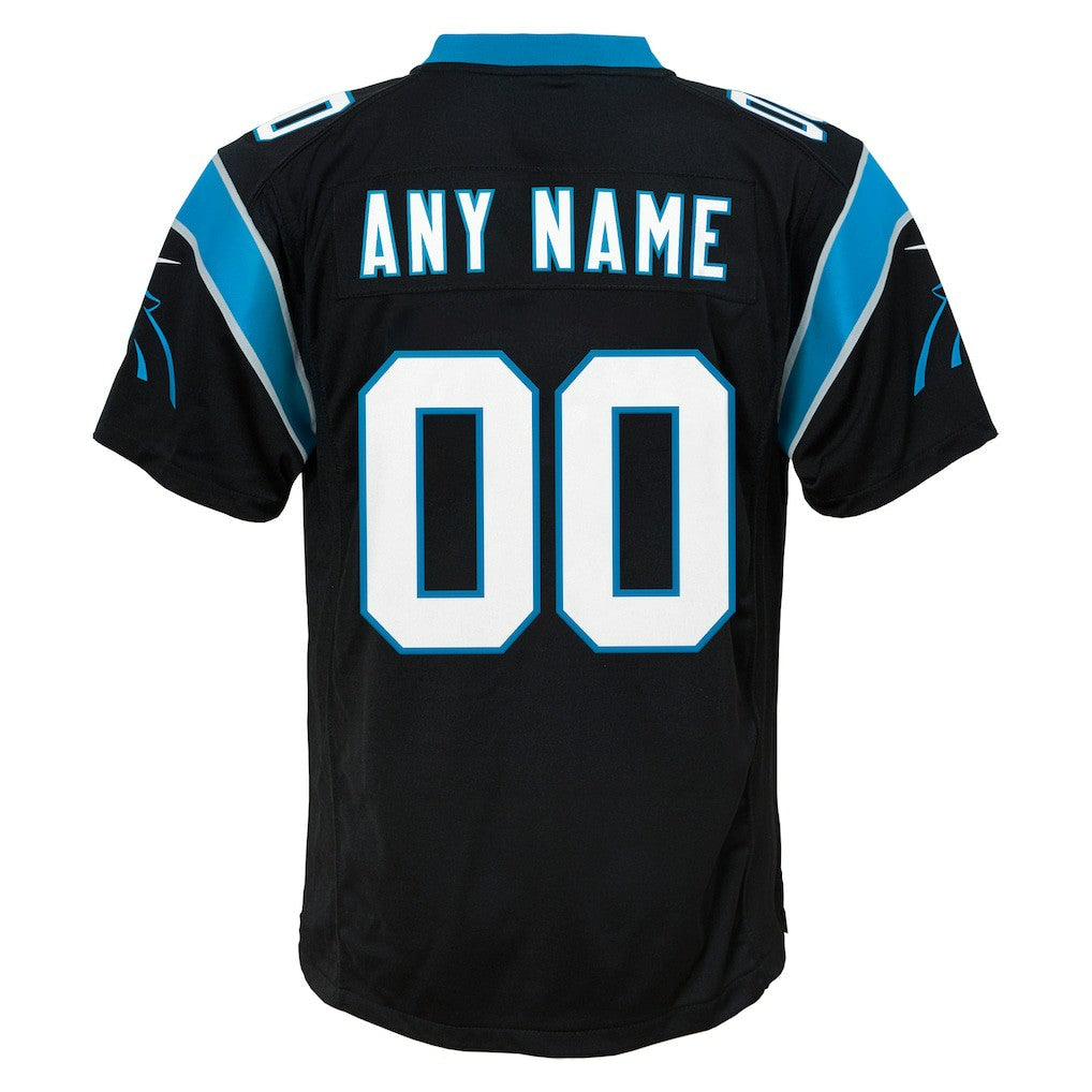 Carolina Panthers Youth Custom Game Jersey - Black | Nike discount