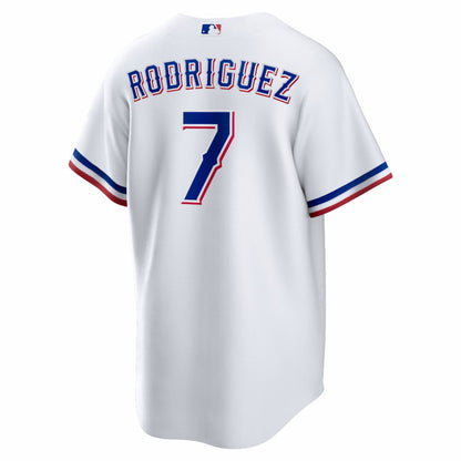 Ivan Rodriguez Texas Rangers Home Retired Player Replica Jersey - White | Nike