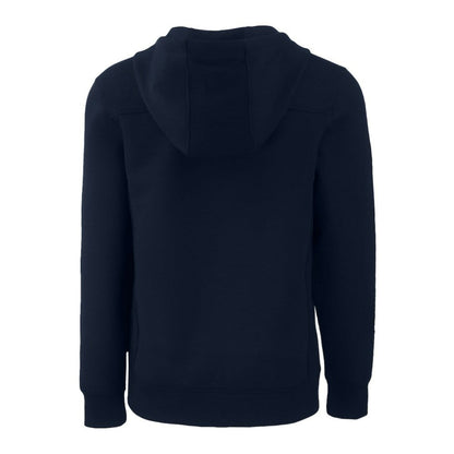New York Yankees Cutter & Buck Stars & Stripes Roam Eco Half-Zip Recycled Pullover Hoodie - Navy