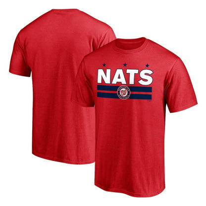 Washington Nationals Hometown Collection Nat Flag T-Shirt - Red