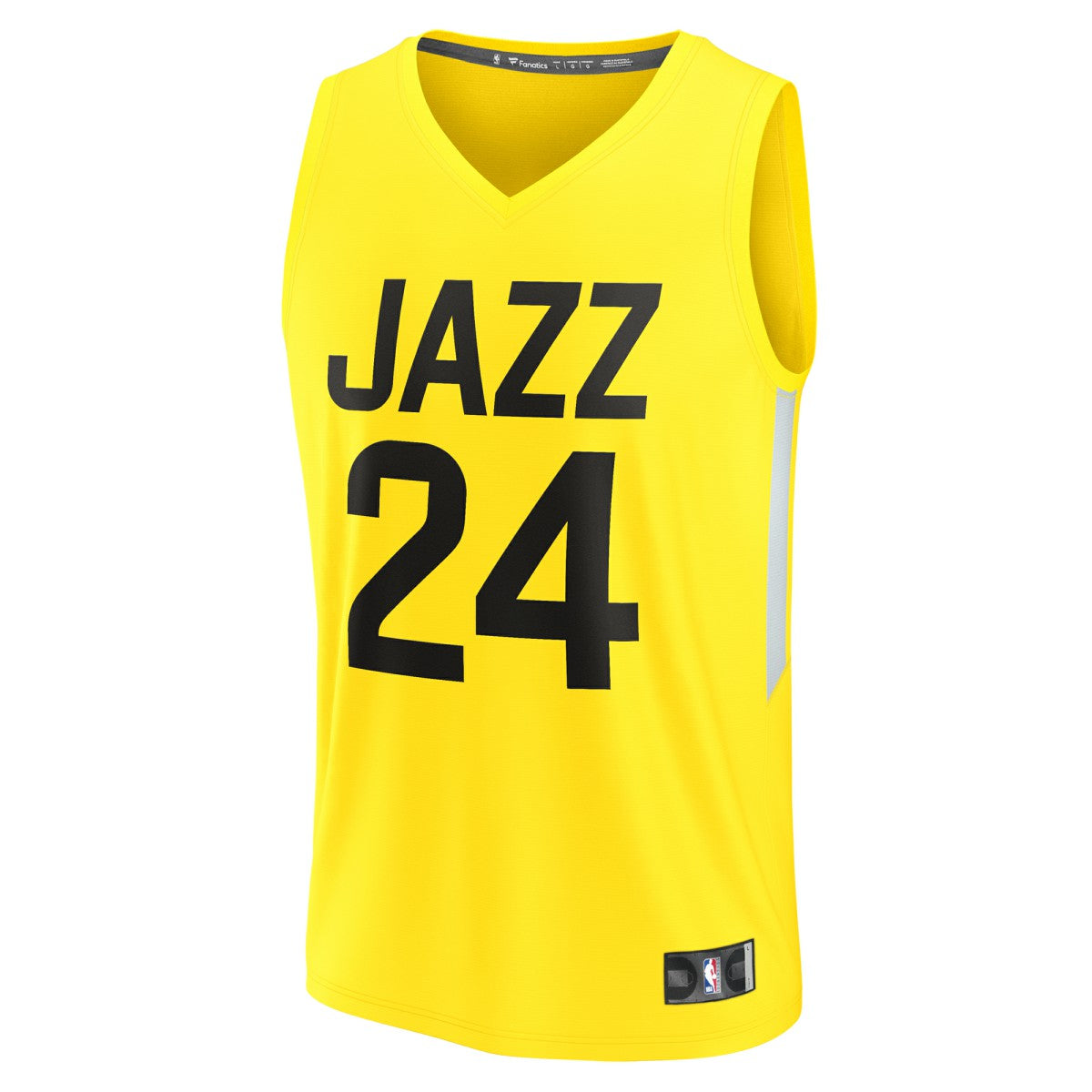 Walker Kessler Utah Jazz Youth Fast Break Player Jersey - Icon Edition - Yellow | Fanatics outlet