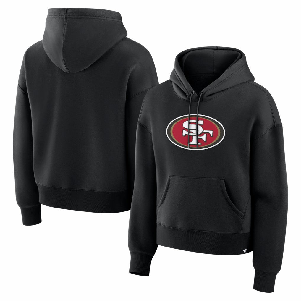 San Francisco 49ers Women's Essential Legacy Hoodie - Black outlet