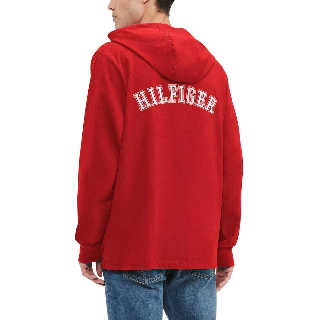 Atlanta Falcons Tommy Hilfiger Morgan Long Sleeve Hoodie T-Shirt - Red sale