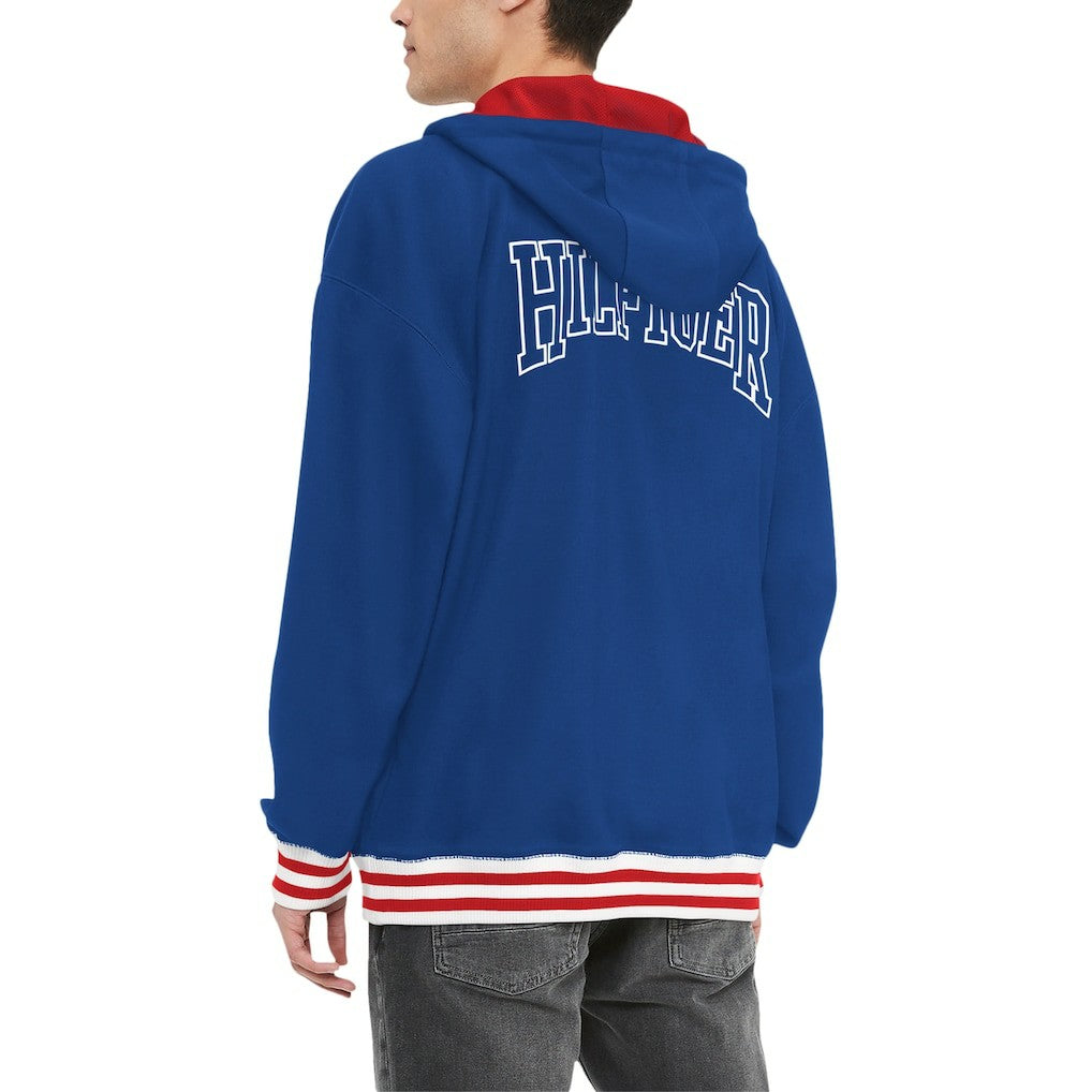 Buffalo Bills Tommy Hilfiger Aaron Quarter-Zip Hoodie - Royal sale