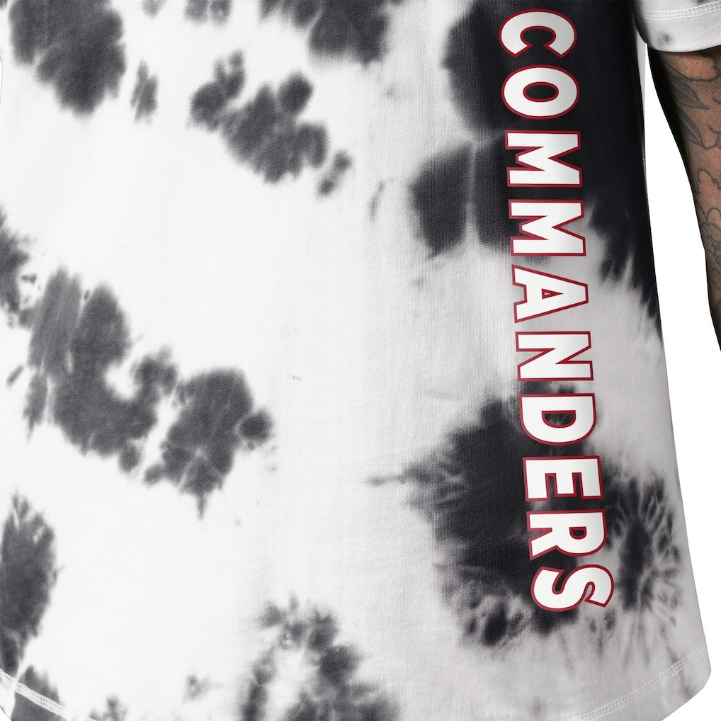 Washington Commanders MSX by Michael Strahan Freestyle Tie-Dye T-Shirt - Black discount