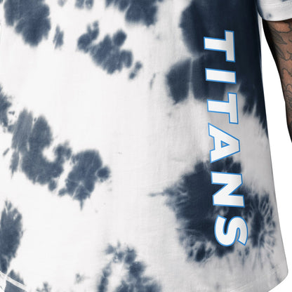 Tennessee Titans MSX by Michael Strahan Freestyle Tie-Dye T-Shirt - Navy online