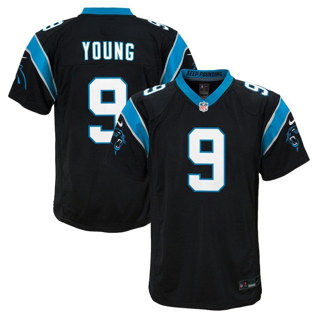 Bryce Young Carolina Panthers Youth Game Jersey - Black | Nike cheap
