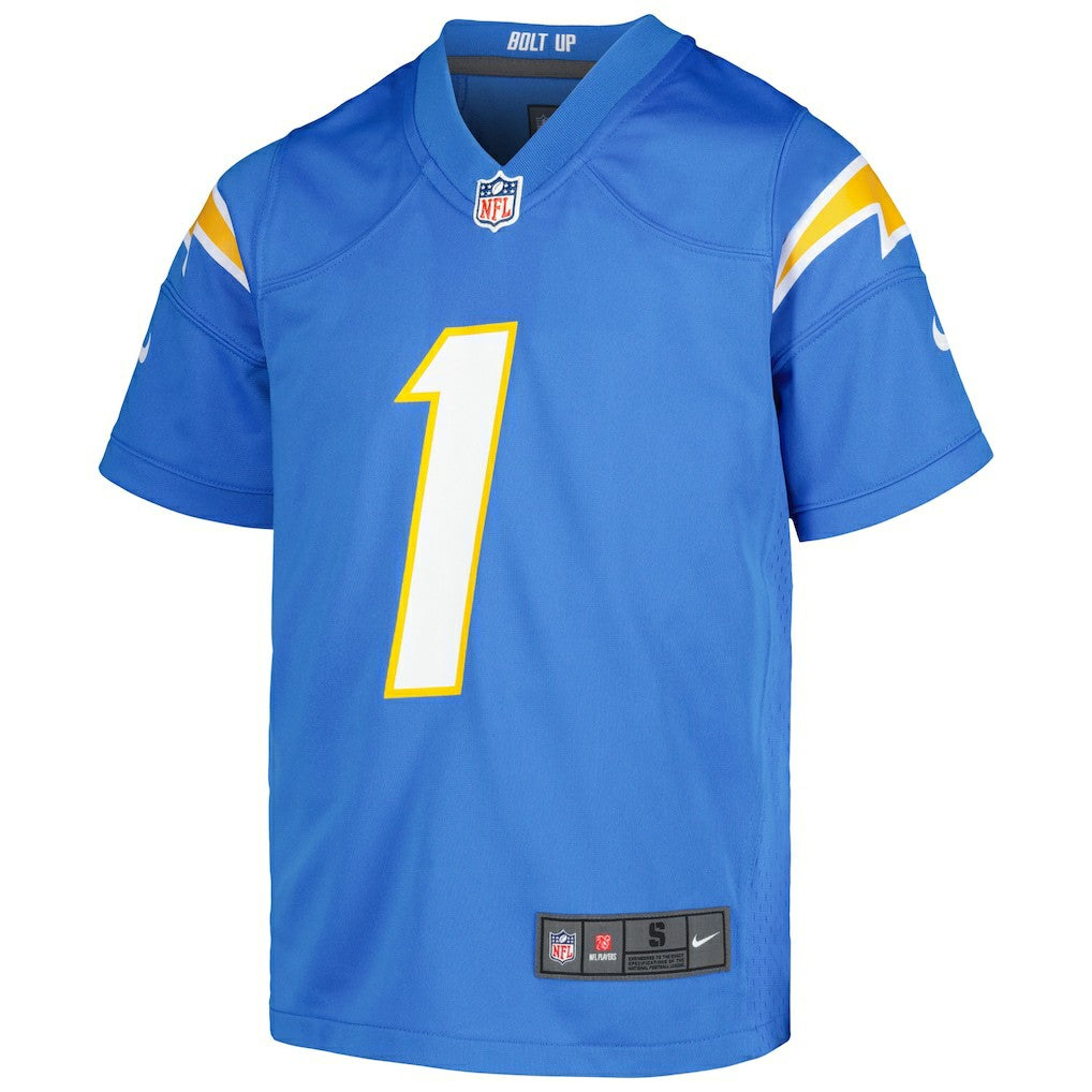 Quentin Johnston Los Angeles Chargers Youth Game Jersey - Powder Blue | Nike sale