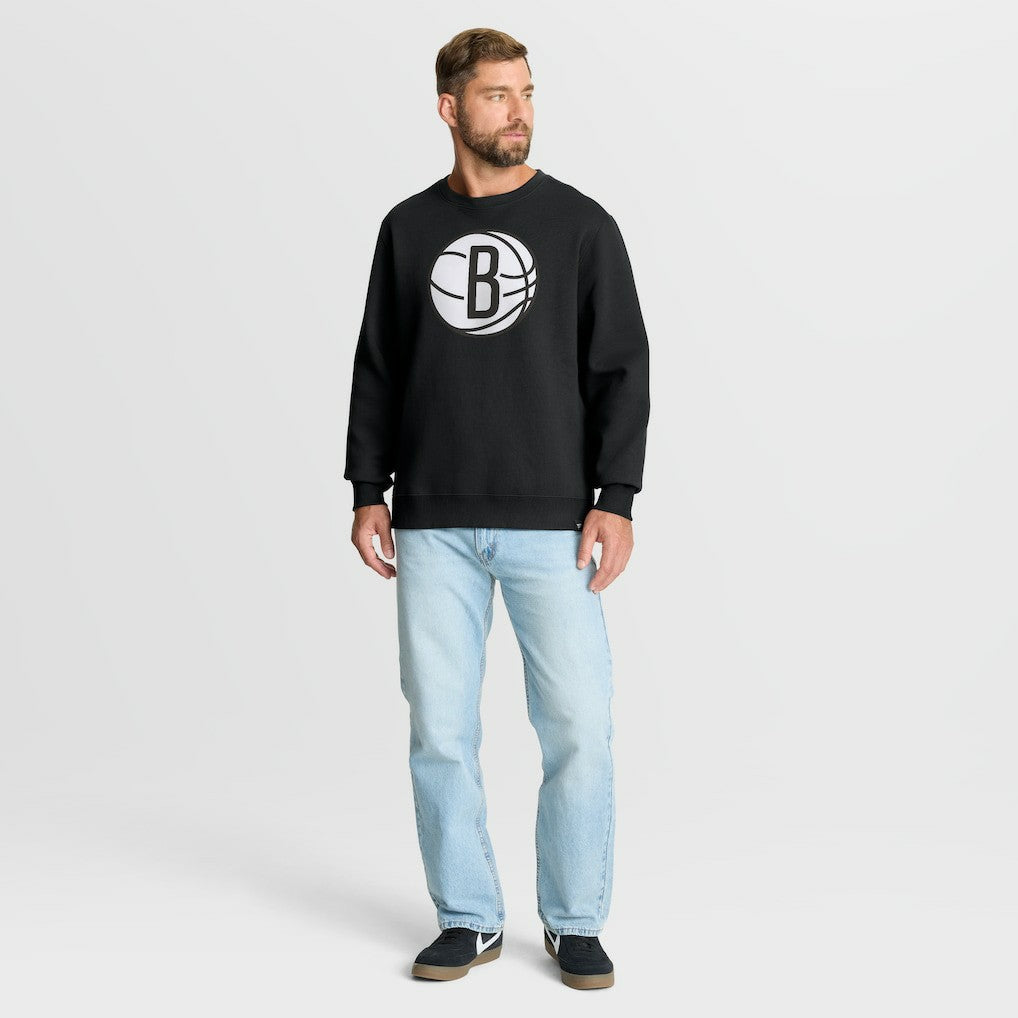 Brooklyn Nets Essential Legacy Sweatshirt - Black | Fanatics sale