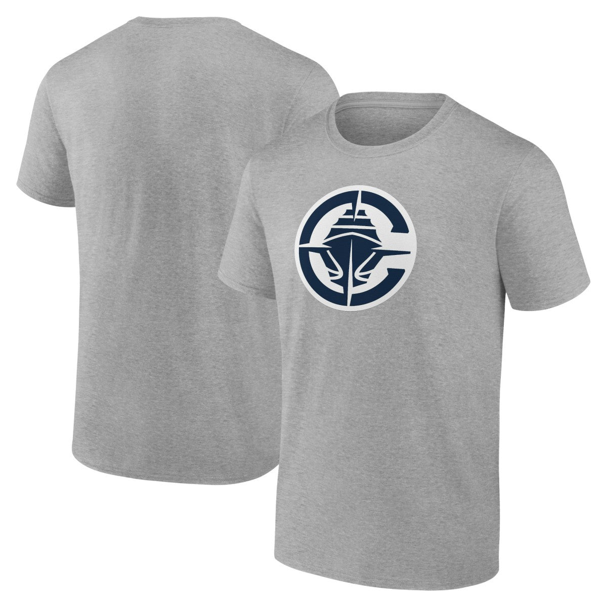 LA Clippers Primary Logo T-Shirt - Heather Gray outlet