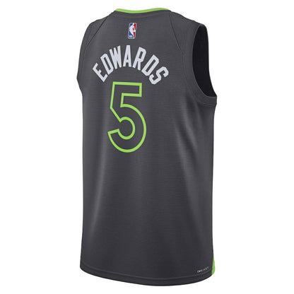 Anthony Edwards Minnesota Timberwolves Jordan Brand Unisex Swingman Jersey - Statement Edition - Charcoal shop