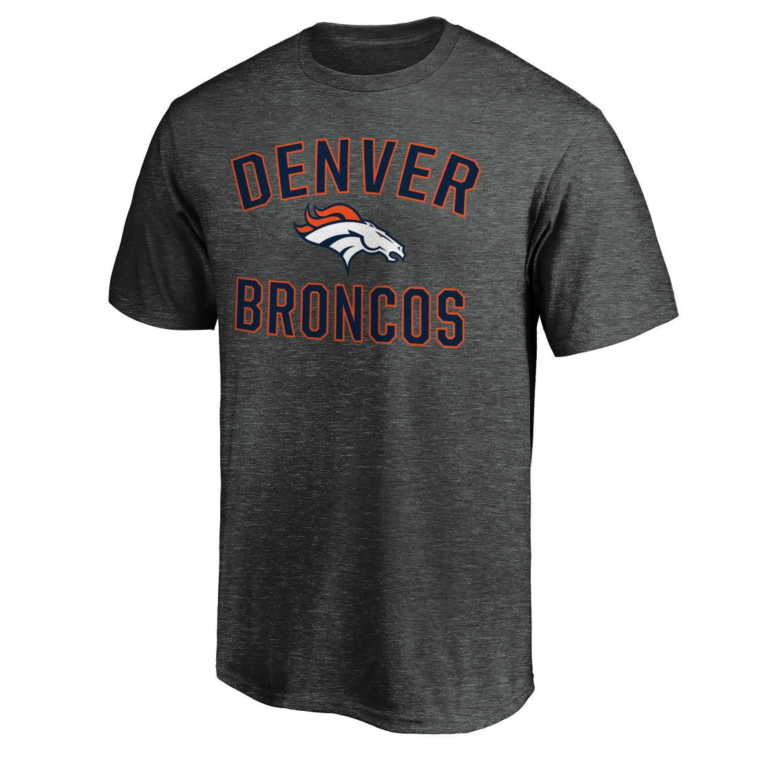 Denver Broncos Victory Arch T-Shirt - Heather Charcoal sale