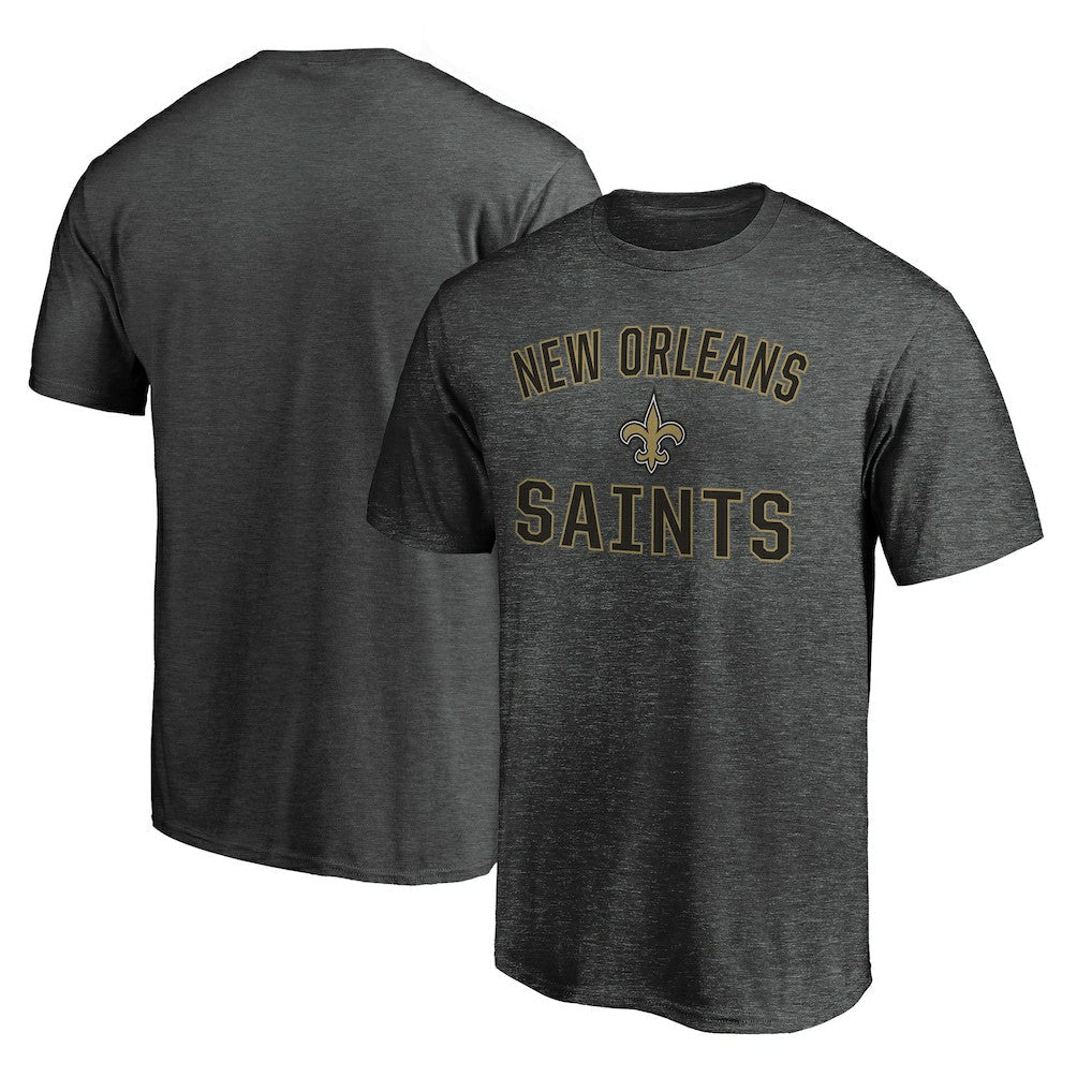 New Orleans Saints Victory Arch T-Shirt - Heather Charcoal on sale