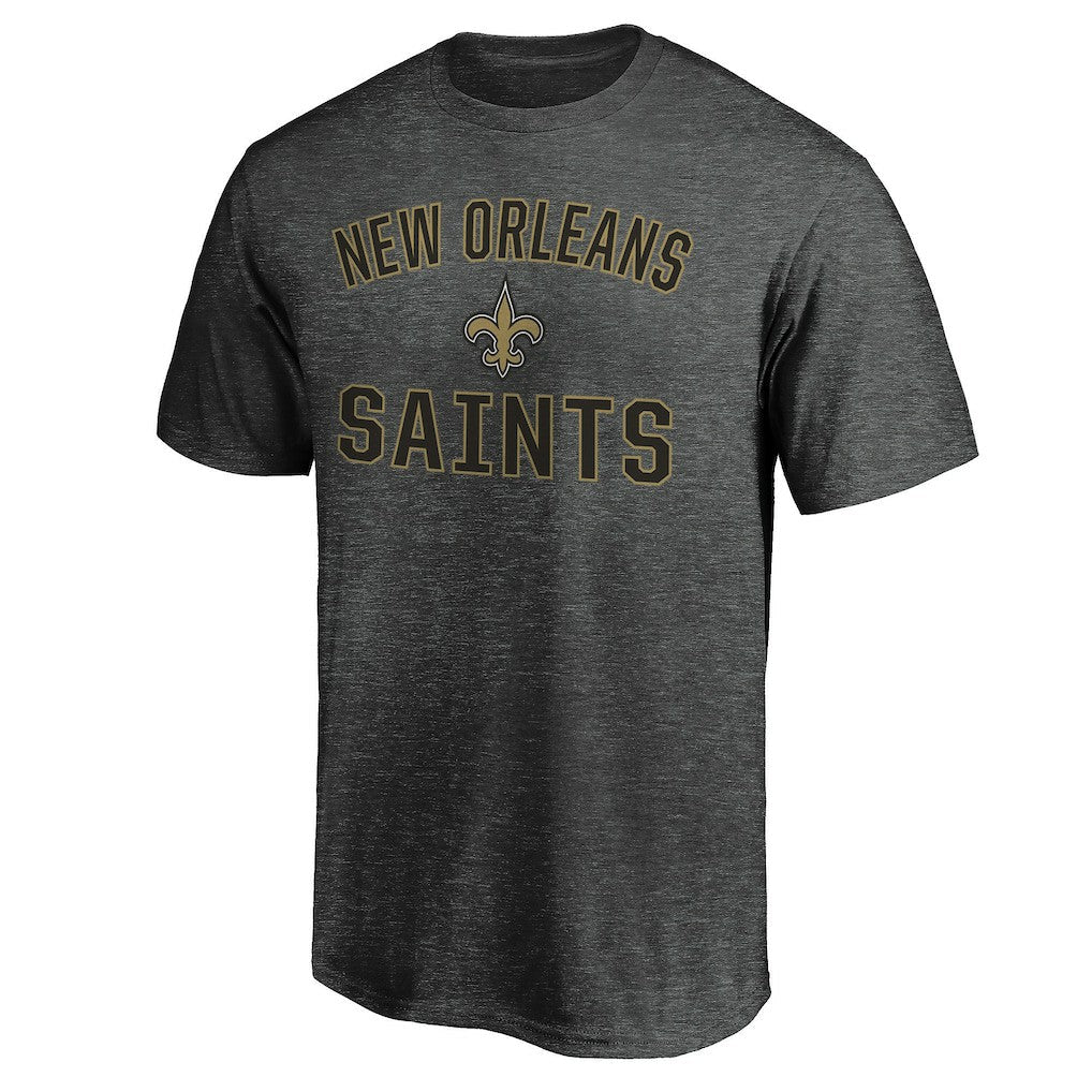 New Orleans Saints Victory Arch T-Shirt - Heather Charcoal on sale