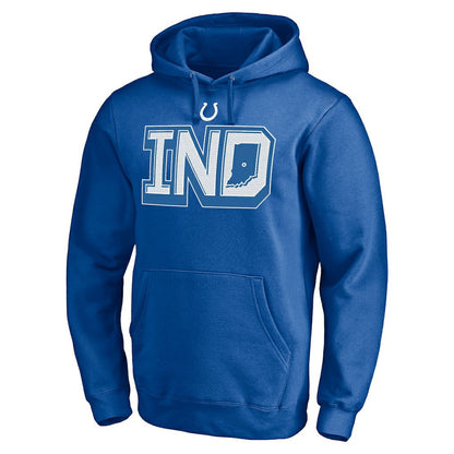 Indianapolis Colts Hometown Collection Sweep Pullover Hoodie - Royal online
