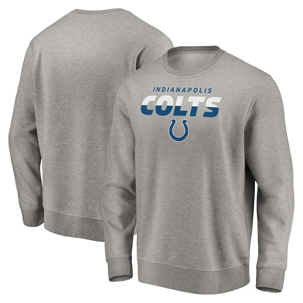 Indianapolis Colts Elevate Play Pullover Sweatshirt - Gray on sale