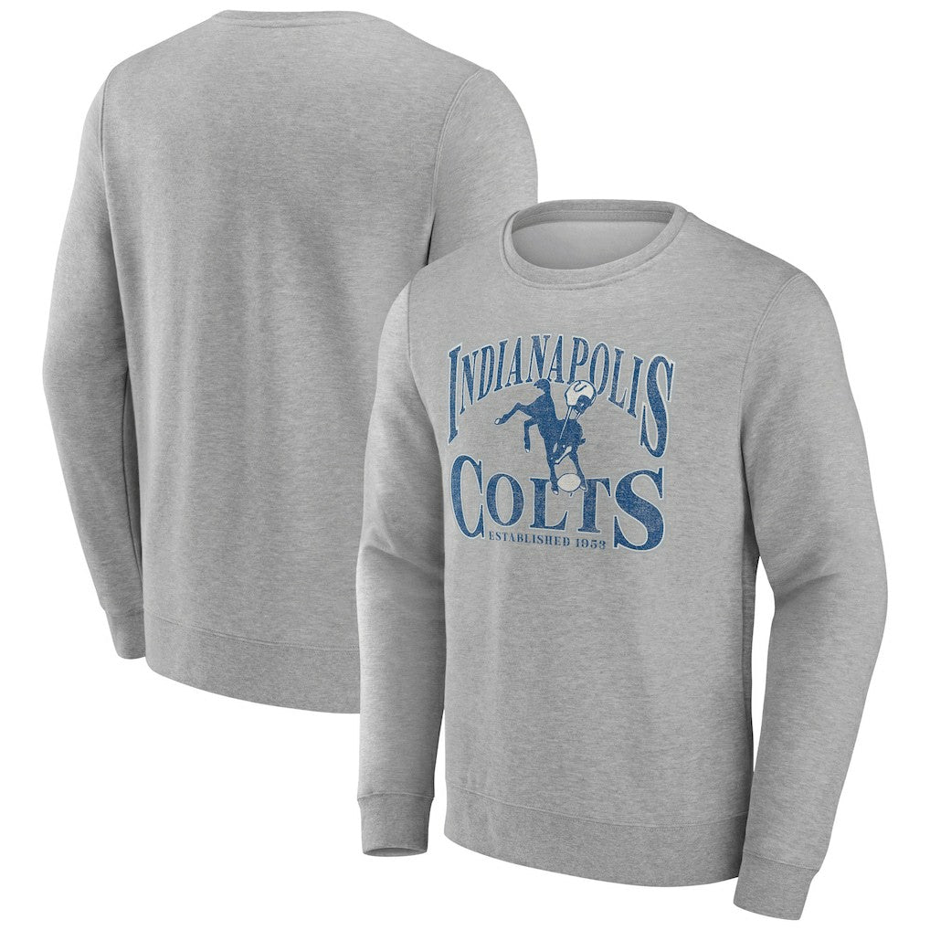 Indianapolis Colts Playability Pullover Sweatshirt - Gray online