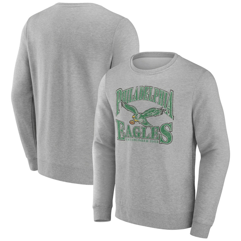 Philadelphia Eagles Playability Pullover Sweatshirt - Gray cheap