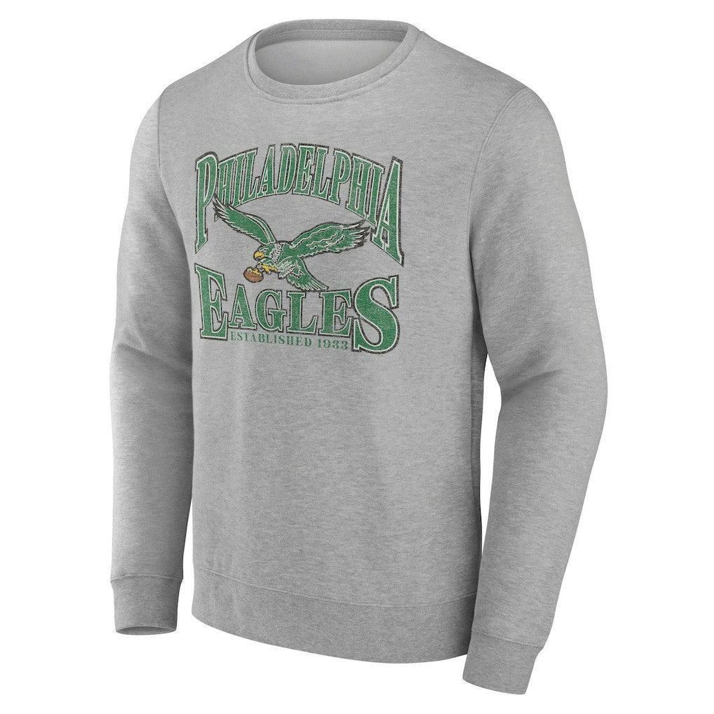 Philadelphia Eagles Playability Pullover Sweatshirt - Gray cheap