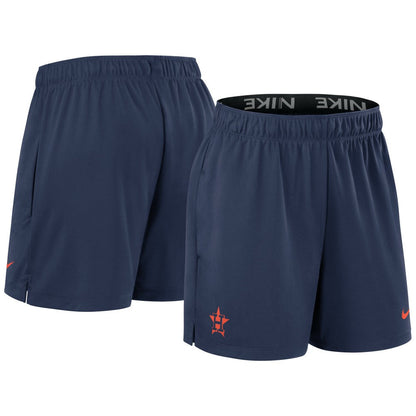 Houston Astros Women's Authentic Collection Knit Shorts - Navy | Nike