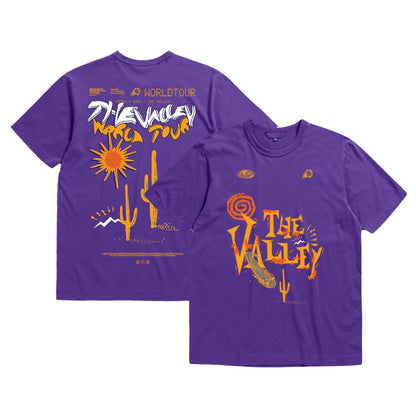 Phoenix Suns Bleacher Report x  Unisex World Tour T-Shirt - Purple | Mitchell & Ness cheap