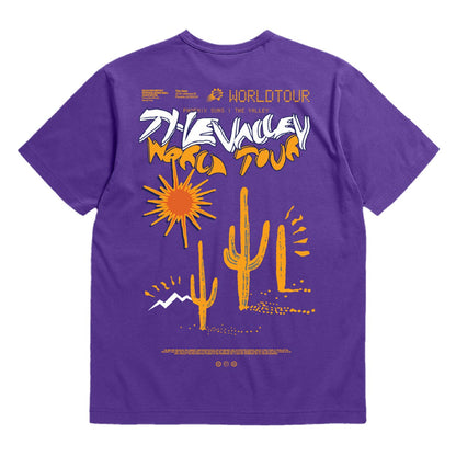 Phoenix Suns Bleacher Report x  Unisex World Tour T-Shirt - Purple | Mitchell & Ness cheap