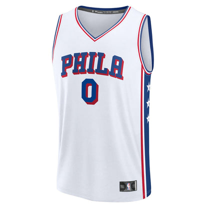 Tyrese Maxey Philadelphia 76ers Fast Break Replica Player Jersey - Association Edition - White | Fanatics on sale