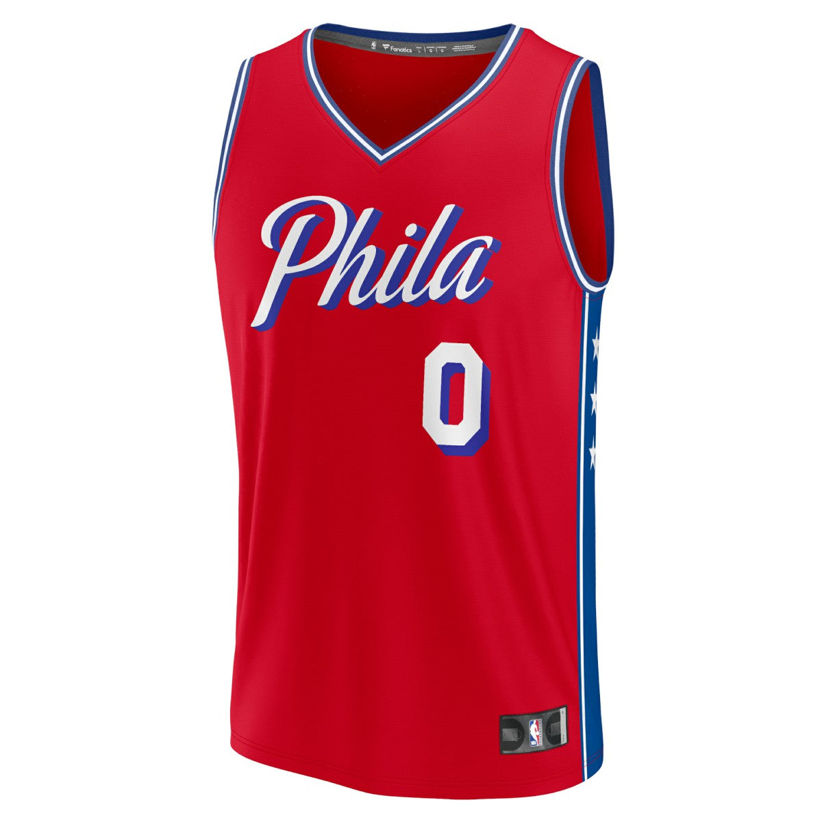 Tyrese Maxey Philadelphia 76ers Youth Fast Break Player Jersey - Statement Edition - Red | Fanatics sale