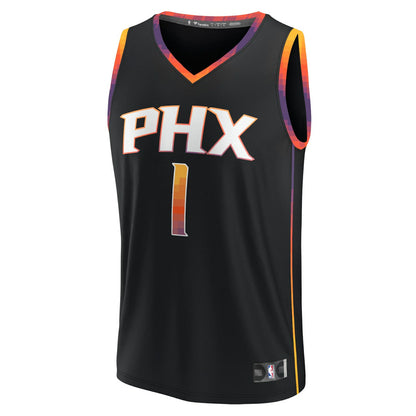 Devin Booker Phoenix Suns Youth Fast Break Player Jersey - Statement Edition - Black | Fanatics sale