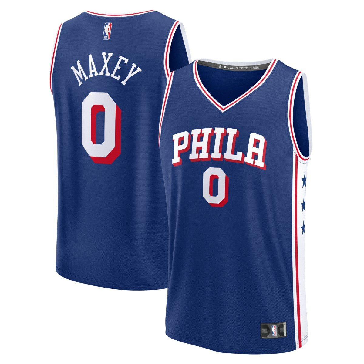 Tyrese Maxey Philadelphia 76ers Fast Break Replica Jersey - Icon Edition - Royal | Fanatics discount