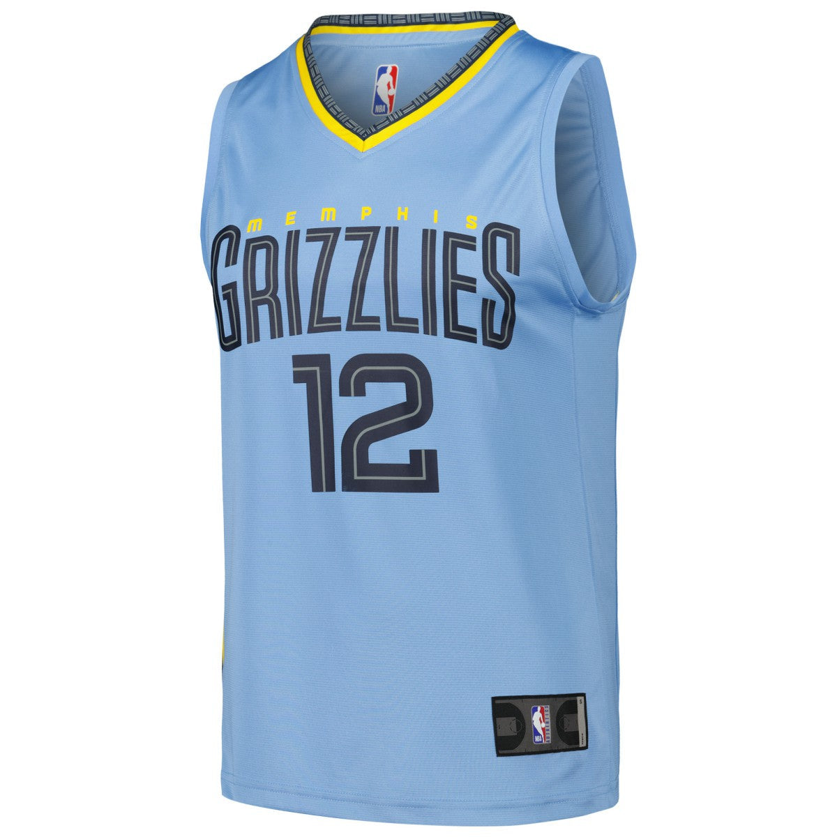 Ja Morant Memphis Grizzlies Fast Break Replica Player Jersey - Statement Edition - Light Blue | Fanatics for sale