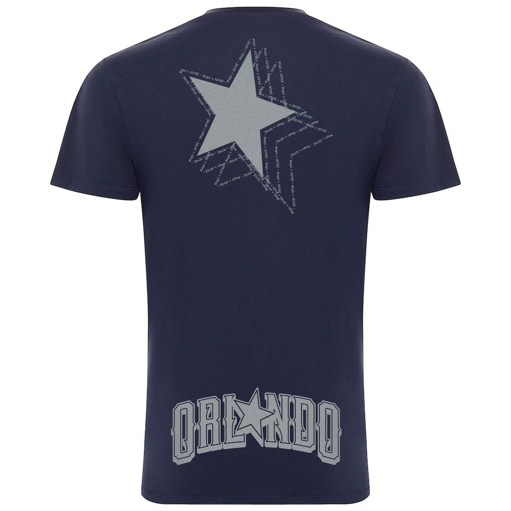 Orlando Magic x JEFRE Sportiqe Unisex 2023/24 City Edition Bingham T-shirt - Heather Navy on sale