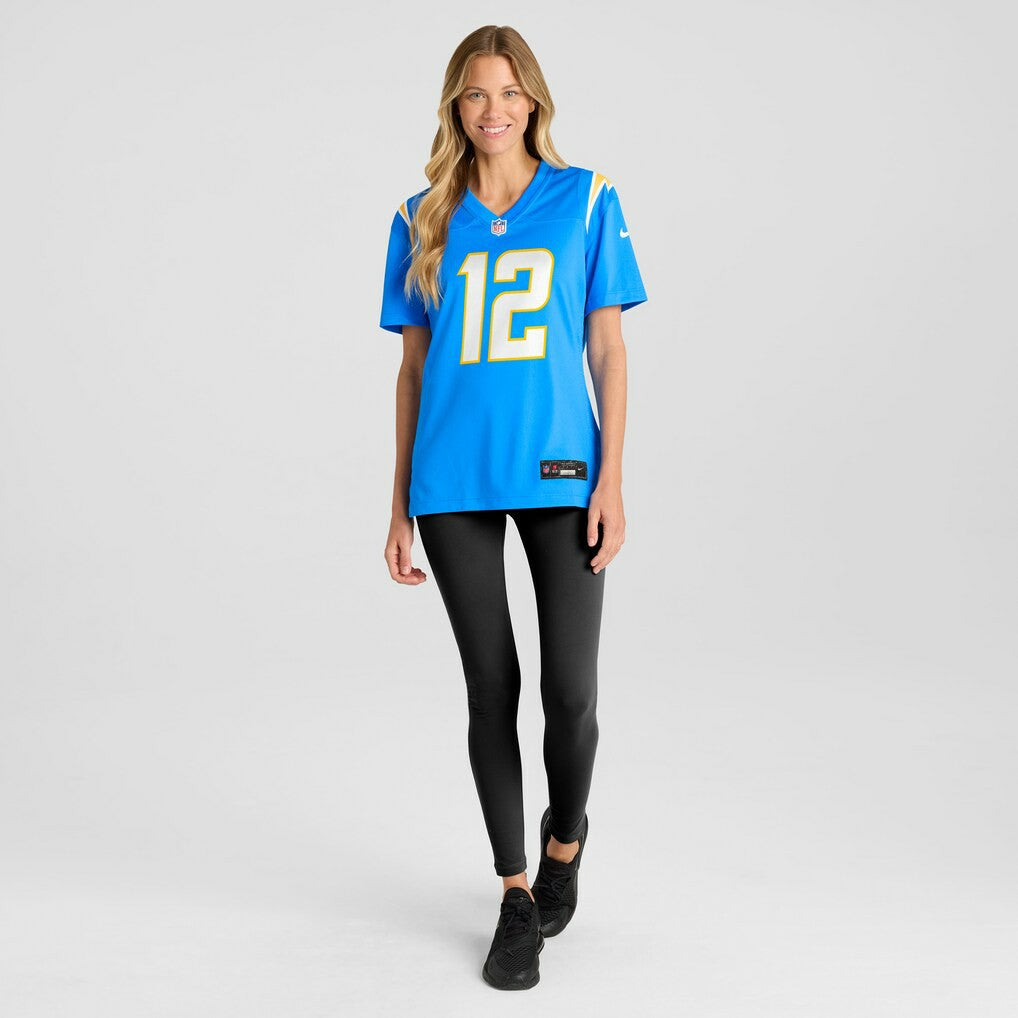 Derius Davis Los Angeles Chargers Women's Team Game Jersey - Powder Blue | Nike outlet