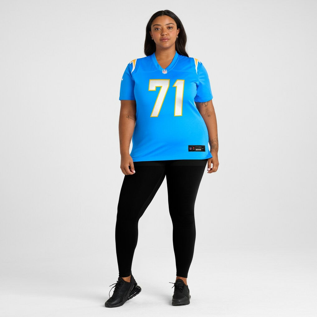 Jordan McFadden Los Angeles Chargers Women's Team Game Jersey - Powder Blue | Nike sale
