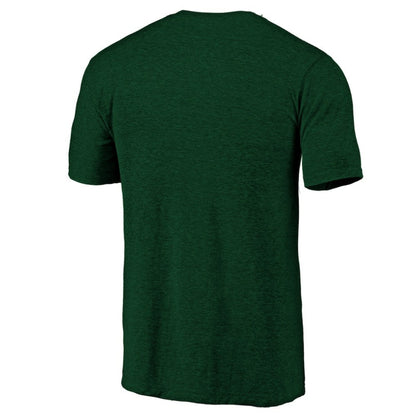 Athletics Official Logo Tri-Blend T-Shirt - Heather Green