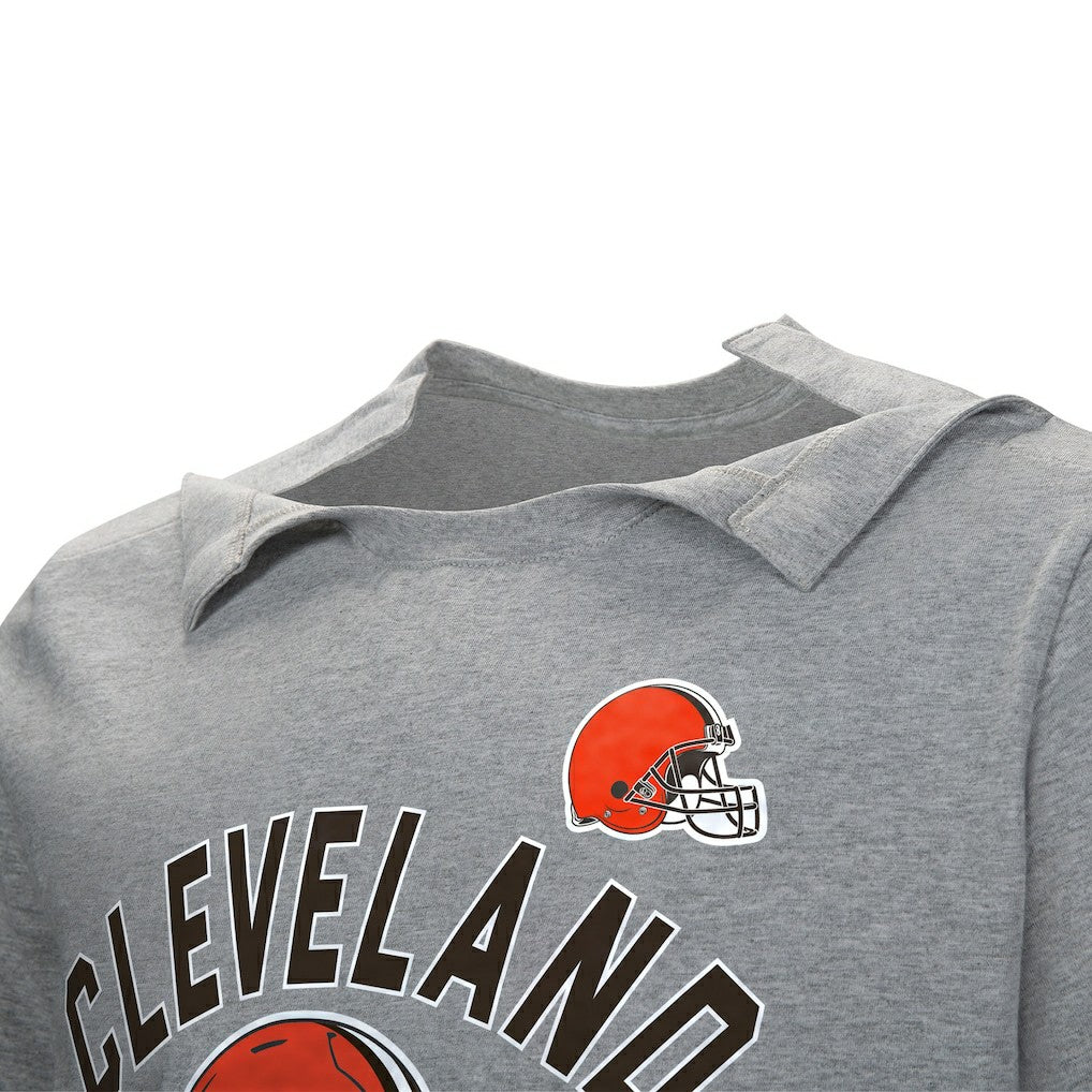 Cleveland Browns Tackle Adaptive T-Shirt - Gray outlet