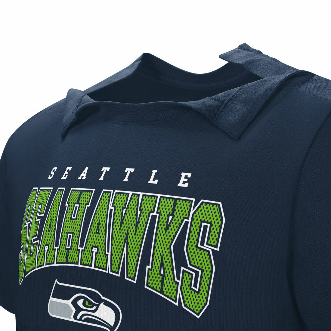 Seattle Seahawks Home Team Adaptive T-Shirt - Navy sale