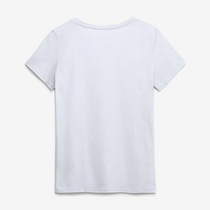 Seattle Seahawks Logo Athletic Women's Primary Logo V-Neck T-Shirt - White discount