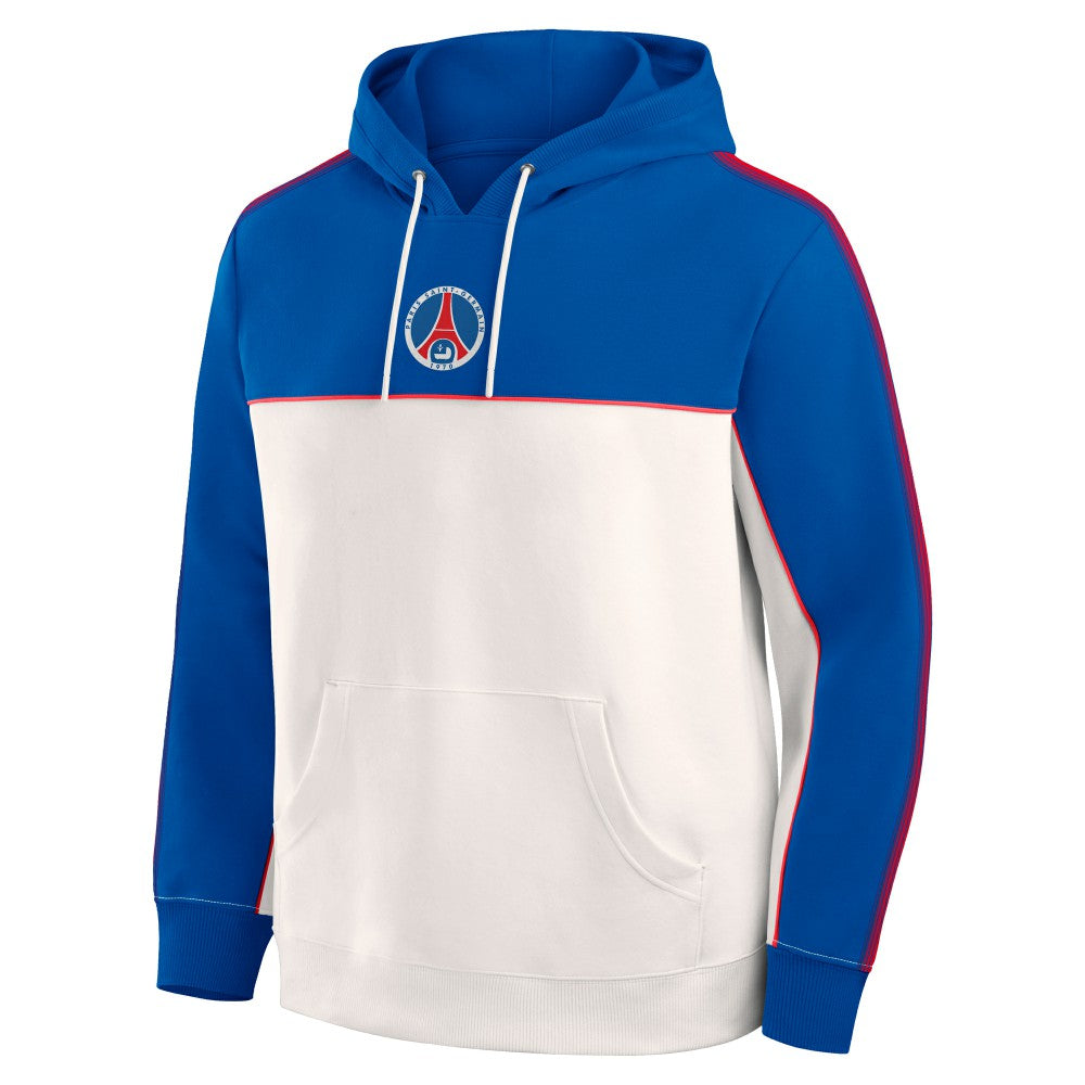 Paris Saint-Germain Retro Overhead Tri-Blend Hoodie - Royal/White | Fanatics discount