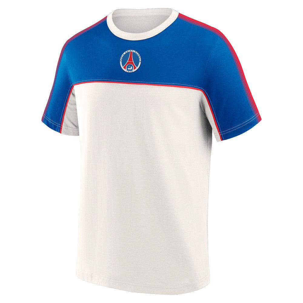 Paris Saint-Germain Retro T-Shirt - White/Blue | Fanatics sale