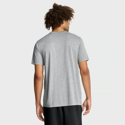 Chicago Cubs Swoosh Legend Dri-FIT T-Shirt - Heather Gray | Nike