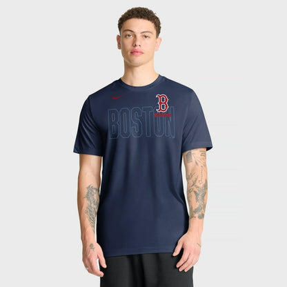 Boston Red Sox Knockout Team Legend Dri-FIT T-Shirt - Navy | Nike