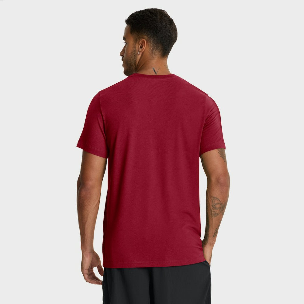 Arizona Diamondbacks Tri-Blend Logo T-Shirt - Red | Nike