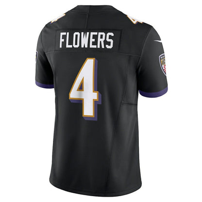 Zay Flowers Baltimore Ravens Alternate Vapor F.U.S.E. Limited Jersey - Black | Nike sale