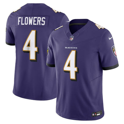 Zay Flowers Baltimore Ravens Vapor F.U.S.E. Limited Jersey - Purple | Nike on sale