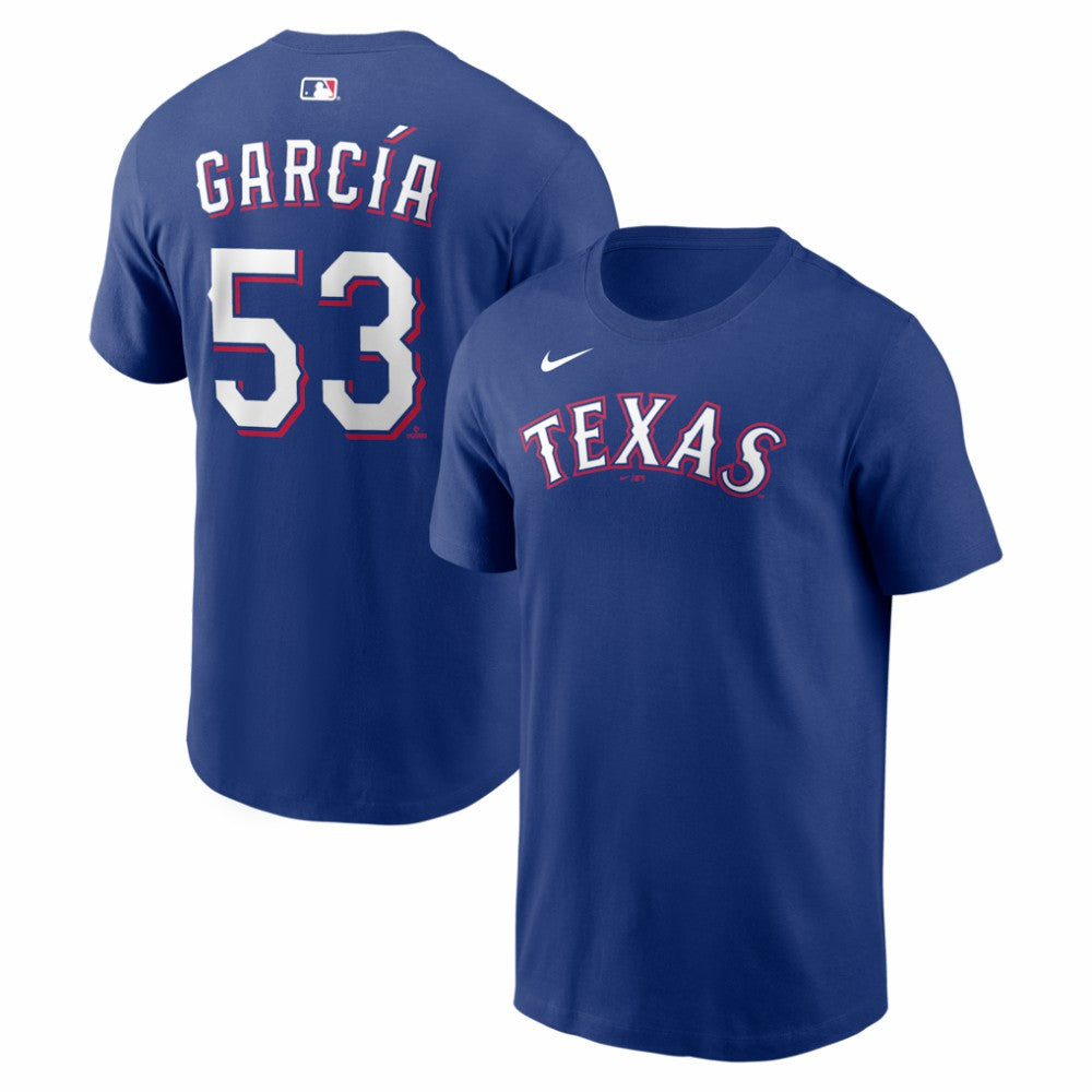 Adolis Garcia Texas Rangers Name & Number T-Shirt - Royal | Nike
