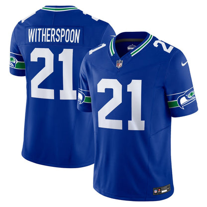 Devon Witherspoon Seattle Seahawks Alternate Vapor F.U.S.E. Limited Jersey - Royal | Nike on sale