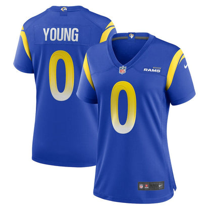 Byron Young Los Angeles Rams Women's Home Game Jersey - Royal | Nike cheap